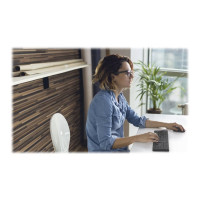 Produktbild för Dell Pro Keyboard and Mouse KM5221W - Retail Box - sats med tangentbord och mus - QWERTY - USA, internationellt - svart Inmatningsenhet