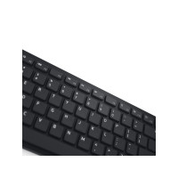 Produktbild för Dell Pro Keyboard and Mouse KM5221W - Retail Box - sats med tangentbord och mus - QWERTY - USA, internationellt - svart Inmatningsenhet