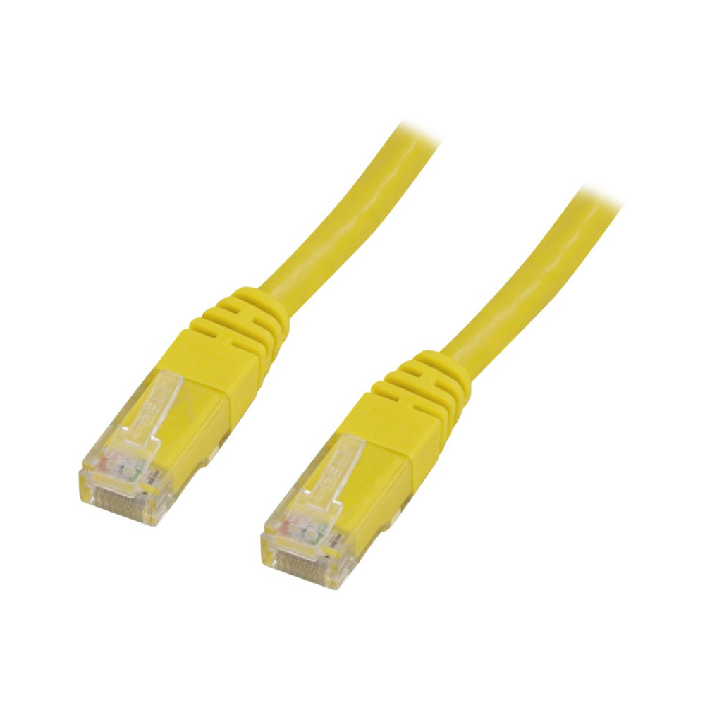 Produktbild för DELTACO patch-kabel - 3 m - gul