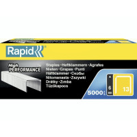 Produktbild för Häftklamrar Rapid 13/6 galvaniserad