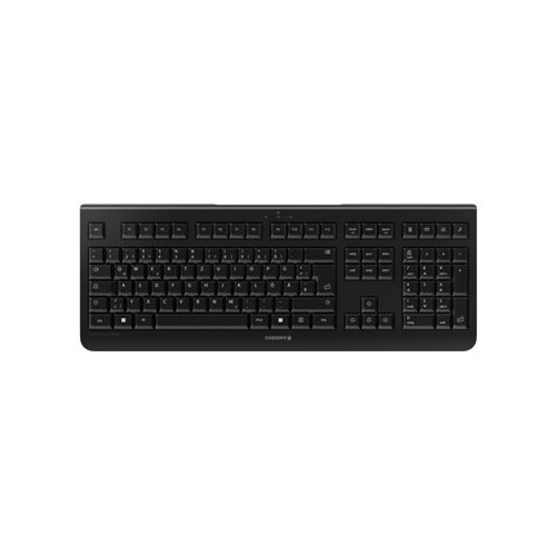 CHERRY CHERRY KW 3000 - tangentbord - QWERTY - USA med eurosymbol - svart Inmatningsenhet