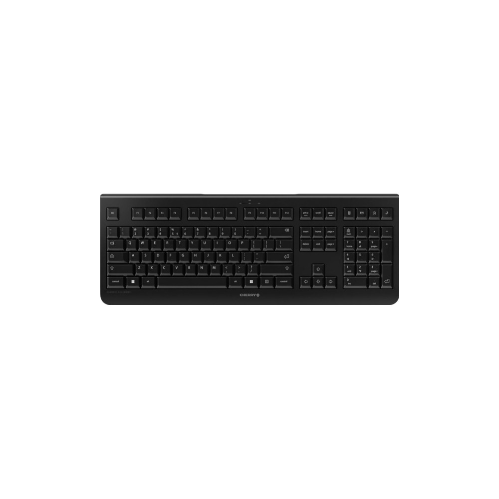 Produktbild för CHERRY KW 3000 - tangentbord - QWERTY - USA med eurosymbol - svart Inmatningsenhet