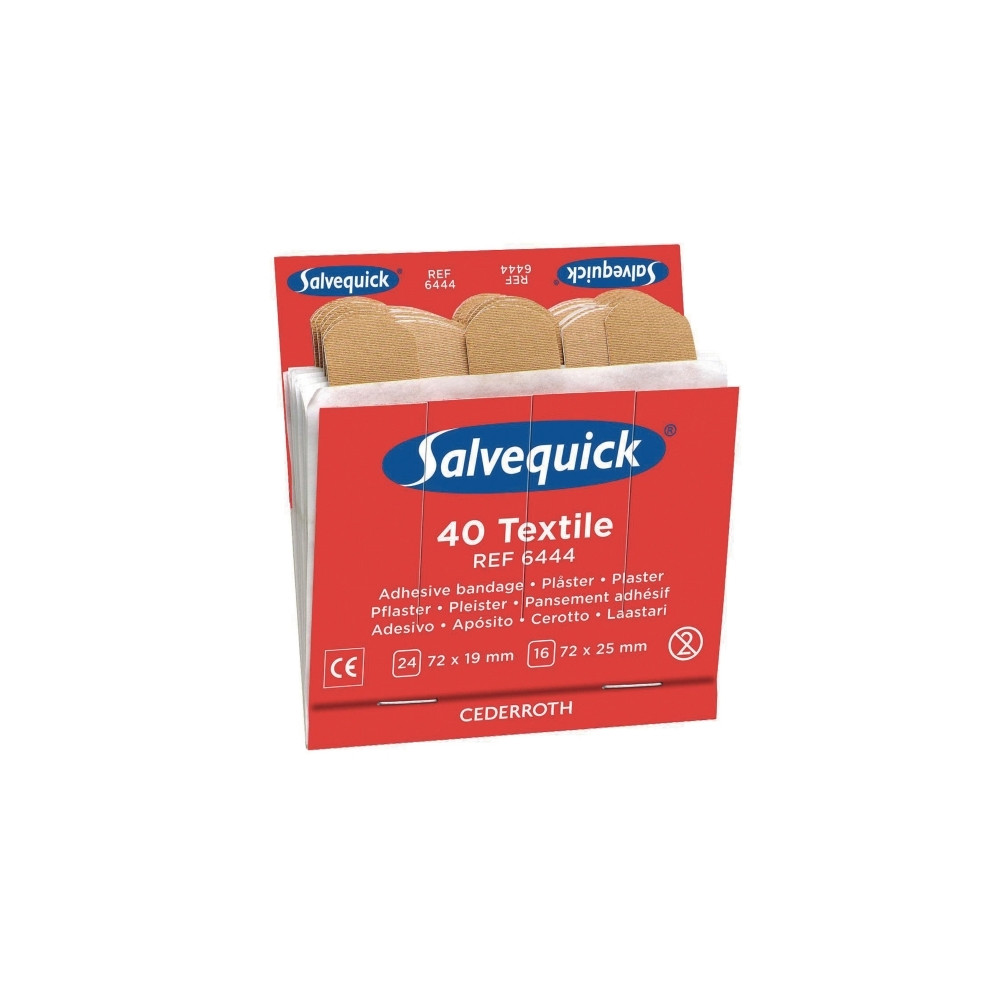 Produktbild för Plåster Salvequick textil