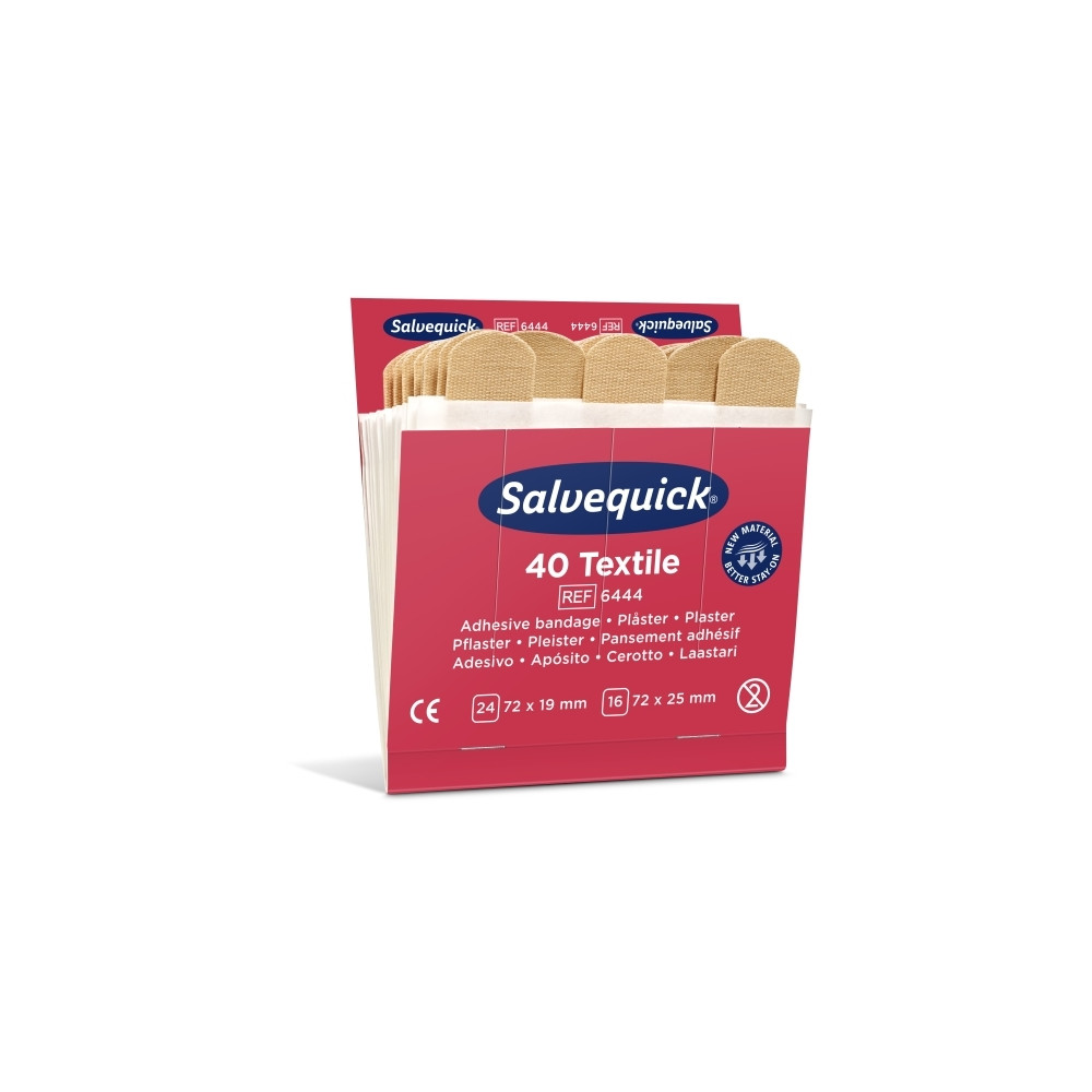 Produktbild för Plåster Salvequick textil