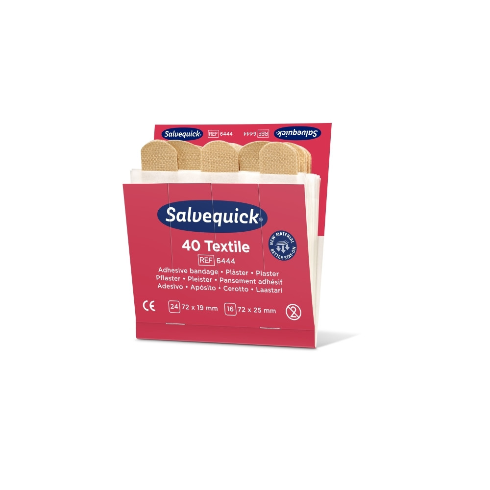 Produktbild för Plåster Salvequick textil
