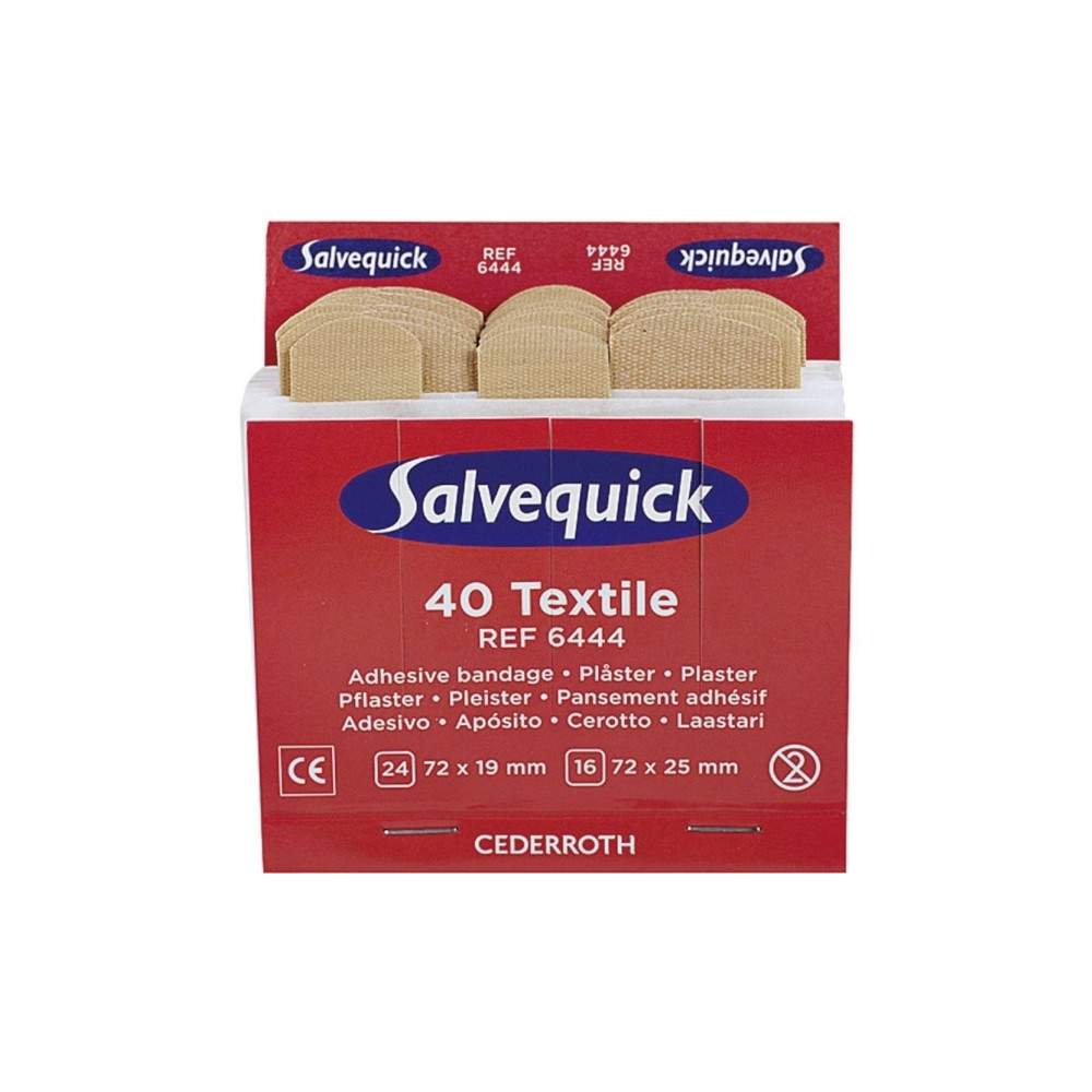 Produktbild för Plåster Salvequick textil