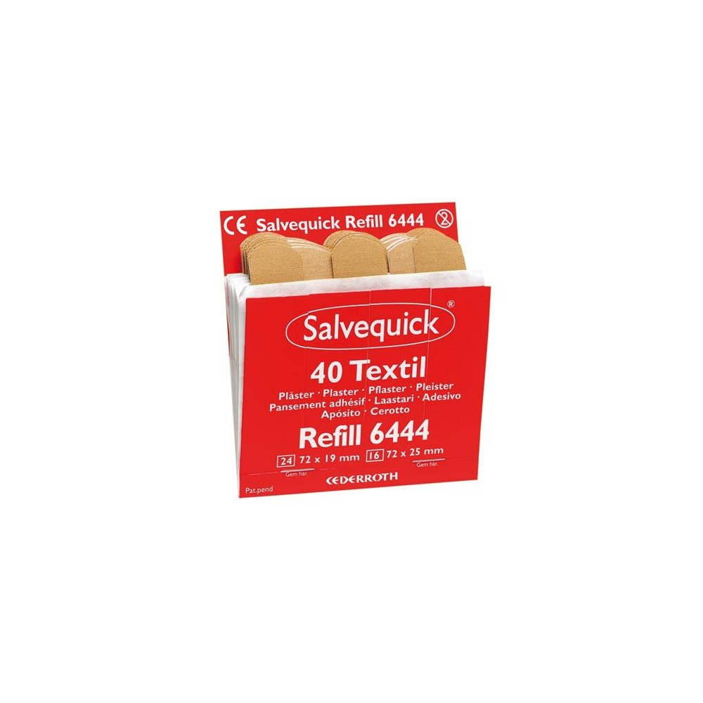 Produktbild för Plåster Salvequick textil