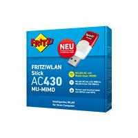 Produktbild för FRITZ!WLAN Stick AC 430 - nätverksadapter - USB 2.0