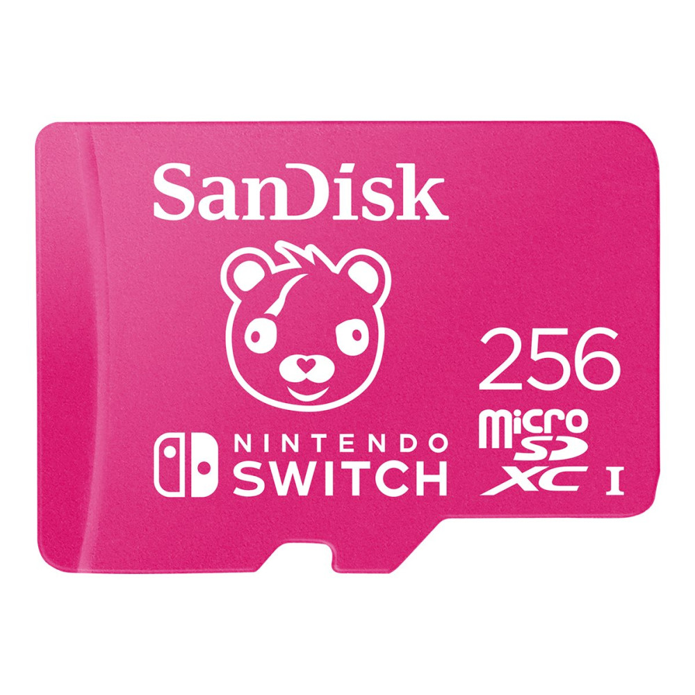 Produktbild för SanDisk Nintendo Switch - Fortnite Edition - flash-minneskort - 256 GB - mikroSDXC UHS-I