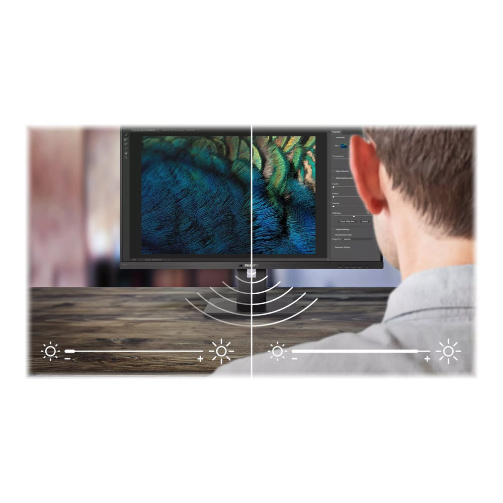 Produktbild för Philips 24B1U5301H - 5000 Series - LED-skärm - Full HD (1080p) - 23.8"