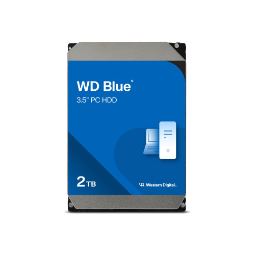 Western Digital WD Blue WD20EZBX - hårddisk - 2 TB - SATA 6Gb/s