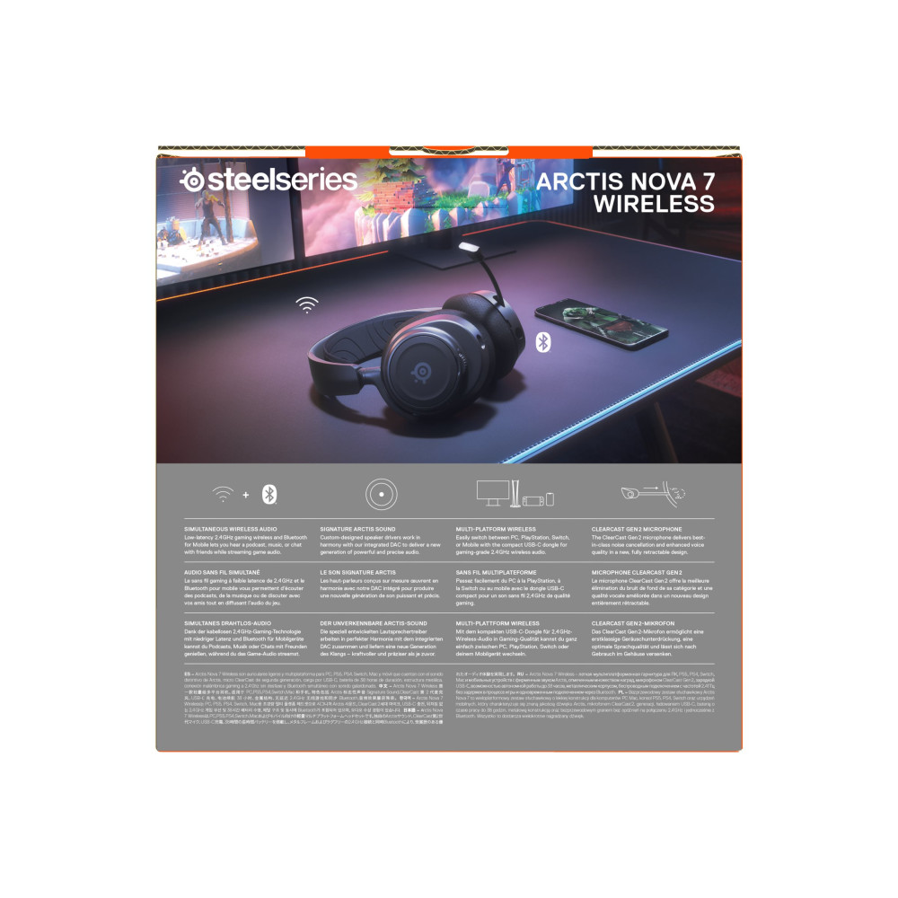 Produktbild för SteelSeries Arctis Nova 7 - headset