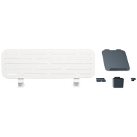 Produktbild för Leitz Ergo - pegboard skrivbord organiserare - 2 krokar - vit