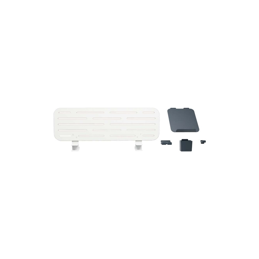 Produktbild för Leitz Ergo - pegboard skrivbord organiserare - 2 krokar - vit