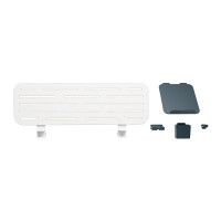 Produktbild för Leitz Ergo - pegboard skrivbord organiserare - 2 krokar - vit