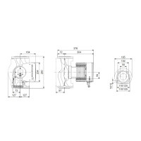 Produktbild för Grundfos Magna3 50-120 F 280