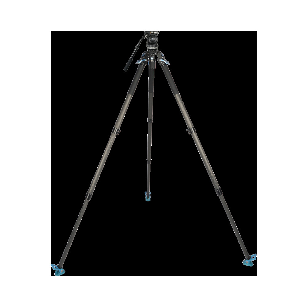 Produktbild för Sirui Pro Video Tripod Kit Rapid SVT-75 Pro + Video Head VHS10