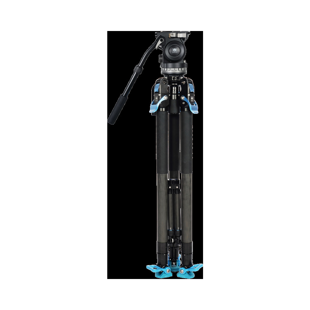 Produktbild för Sirui Pro Video Tripod Kit Rapid SVT-75 Pro + Video Head VHS10