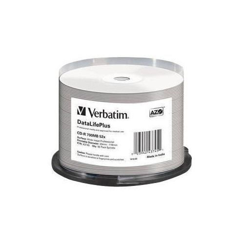VERBATIM Verbatim DataLifePlus - CD-R x 50 - 700 MB - lagringsmedier