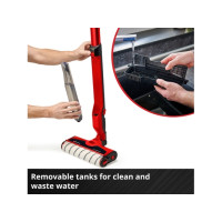 Produktbild för Einhell CLEANEXXO, Laminat, Klinkers, Trä, Våt, 400 ml, Mikr...