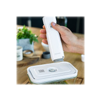Produktbild för Zwilling Fresh & Save handhållen vakuumpåsförslutare - vit