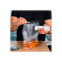 Produktbild för Zwilling Fresh & Save handhållen vakuumpåsförslutare - vit