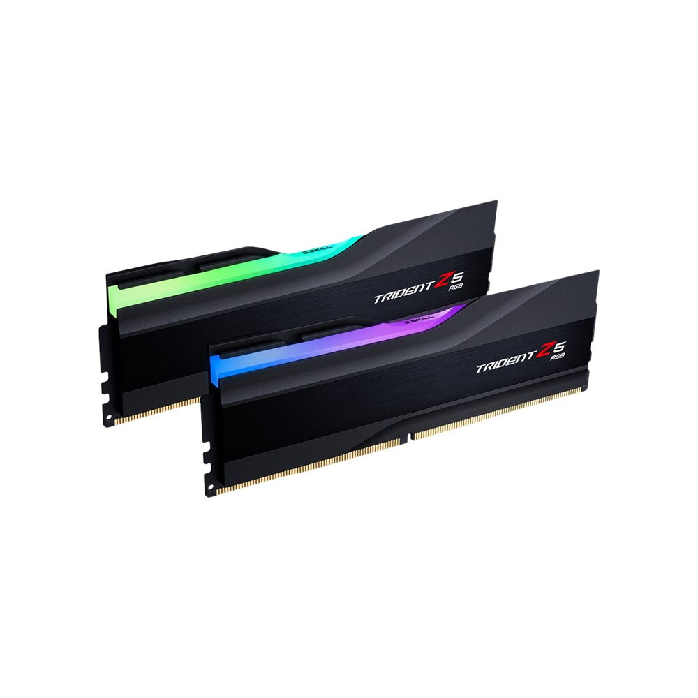 Produktbild för G.Skill Trident Z5 RGB - DDR5 - sats - 32 GB: 2 x 16 GB - DIMM 288-pin / PC5-48000 - ej buffrad