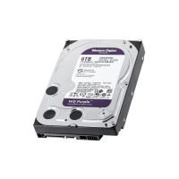 Produktbild för WD Purple WD64PURZ - hårddisk - 6 TB - övervakning - SATA 6Gb/s