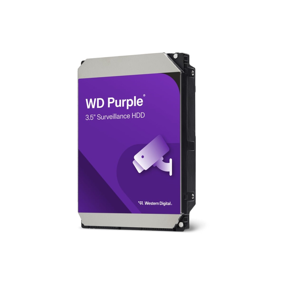 Produktbild för WD Purple WD64PURZ - hårddisk - 6 TB - övervakning - SATA 6Gb/s