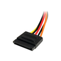 Produktbild för StarTech.com 8in 15 pin SATA Power Extension Cable - 8 SATA power Extension Cable - 8 SATA power Extension cord - förlängningskabel för ström - SATA-ström till SATA-ström - 20.3 cm
