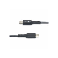 Produktbild för StarTech.com 2m (6ft) USB C Charging Cable, USB-C Cable, USB 2.0 Type-C Laptop Charger Cord, 60W 3A Power Delivery, TPE Jacket, USB-C Data Transfer Cable, M/M - USB typ C-kabel - USB-C till USB-C - 2 m