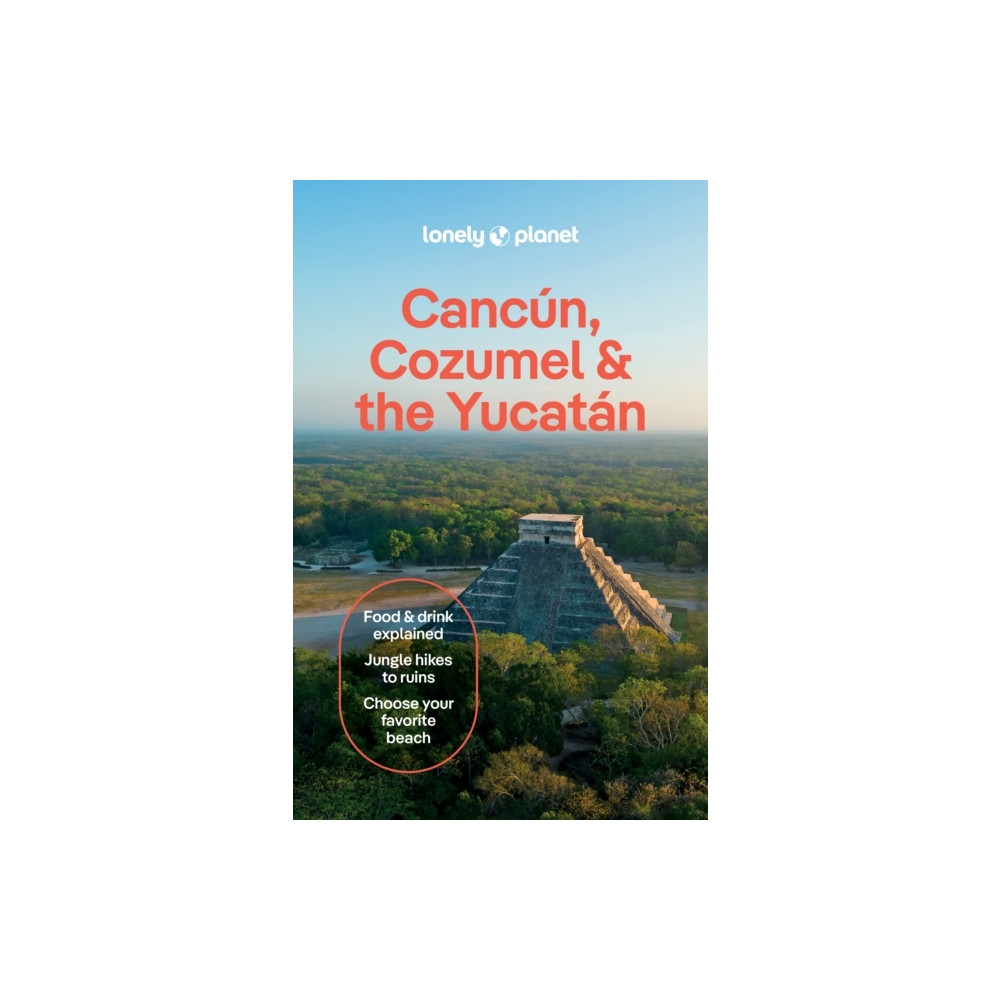Produktbild för Lonely Planet Cancun, Cozumel & the Yucatan (pocket, eng)