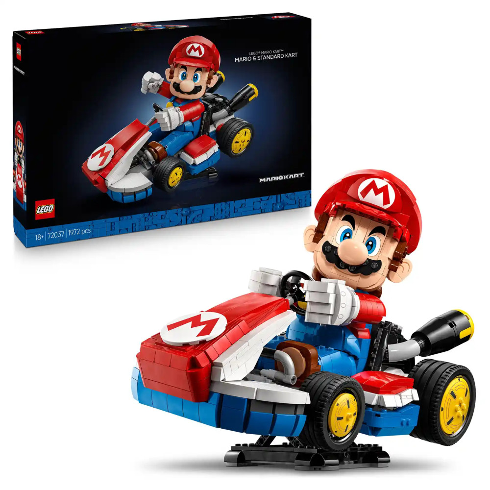 Produktbild för LEGO® Super Mario™ 72037 Mario Kart™: Mario a Standard Kart