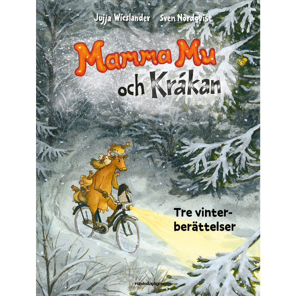 Produktbild för Mamma Mu och Kråkan. Tre vinterberättelser (inbunden)