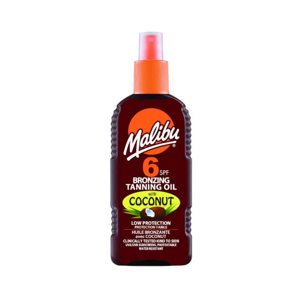 Produktbild för Bronzing Oil with Coconut SPF6 200ml