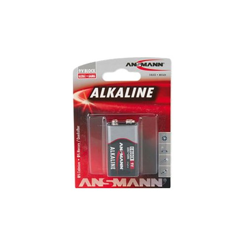ANSMANN-ENERGY ANSMANN RED LINE batteri x 9V - alkaliskt