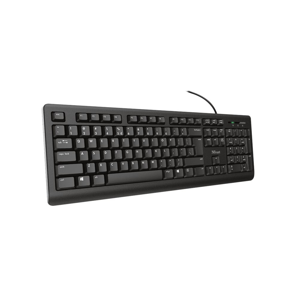 Produktbild för Trust TK-150 - tangentbord - QWERTZ - tysk Inmatningsenhet