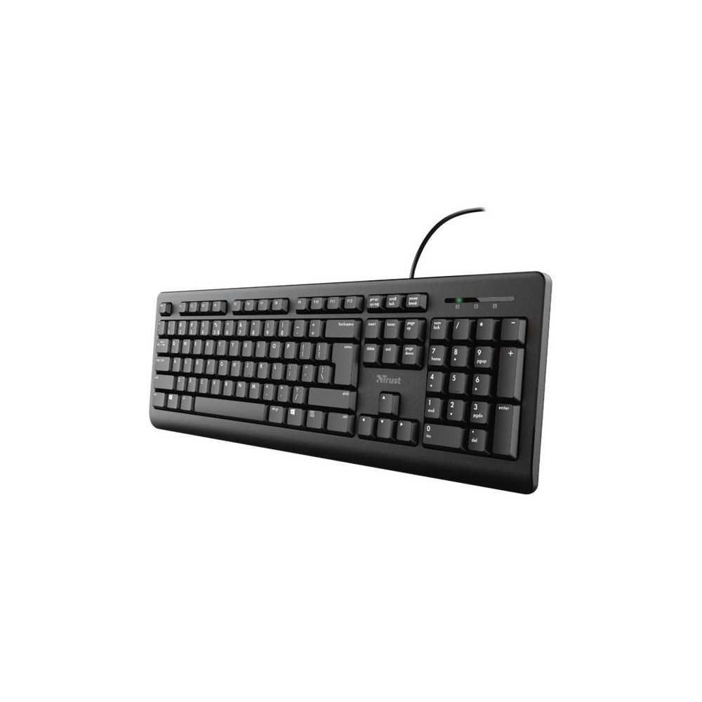 Produktbild för Trust TK-150 - tangentbord - QWERTZ - tysk Inmatningsenhet
