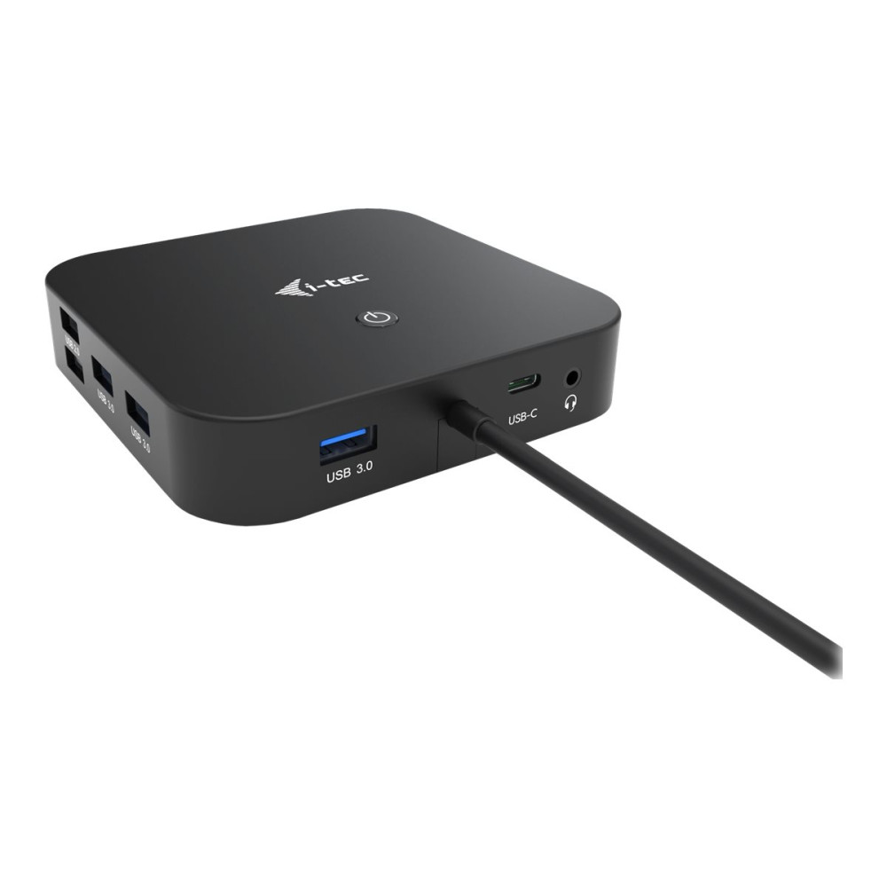 Produktbild för i-Tec - dockningsstation - USB-C 3.1 / Thunderbolt 3 - HDMI, DP++ - 1GbE