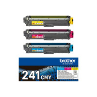 Produktbild för Brother TN241CMY - 3-pack - gul, cyan, magenta - original - tonerkassett