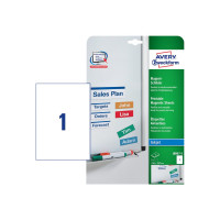 Produktbild för Avery J8867 - magnetetiketter - 5 stk - A4