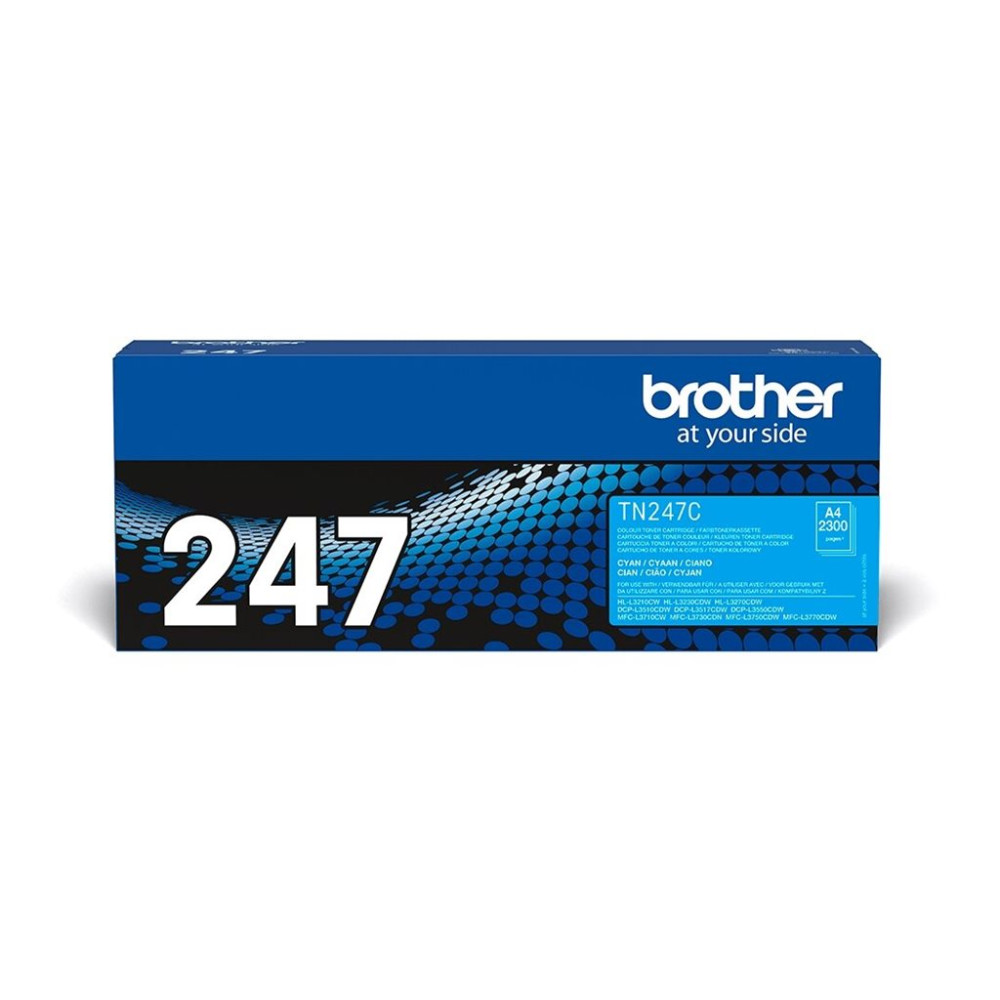 Produktbild för Brother TN247C - cyan - original - tonerkassett