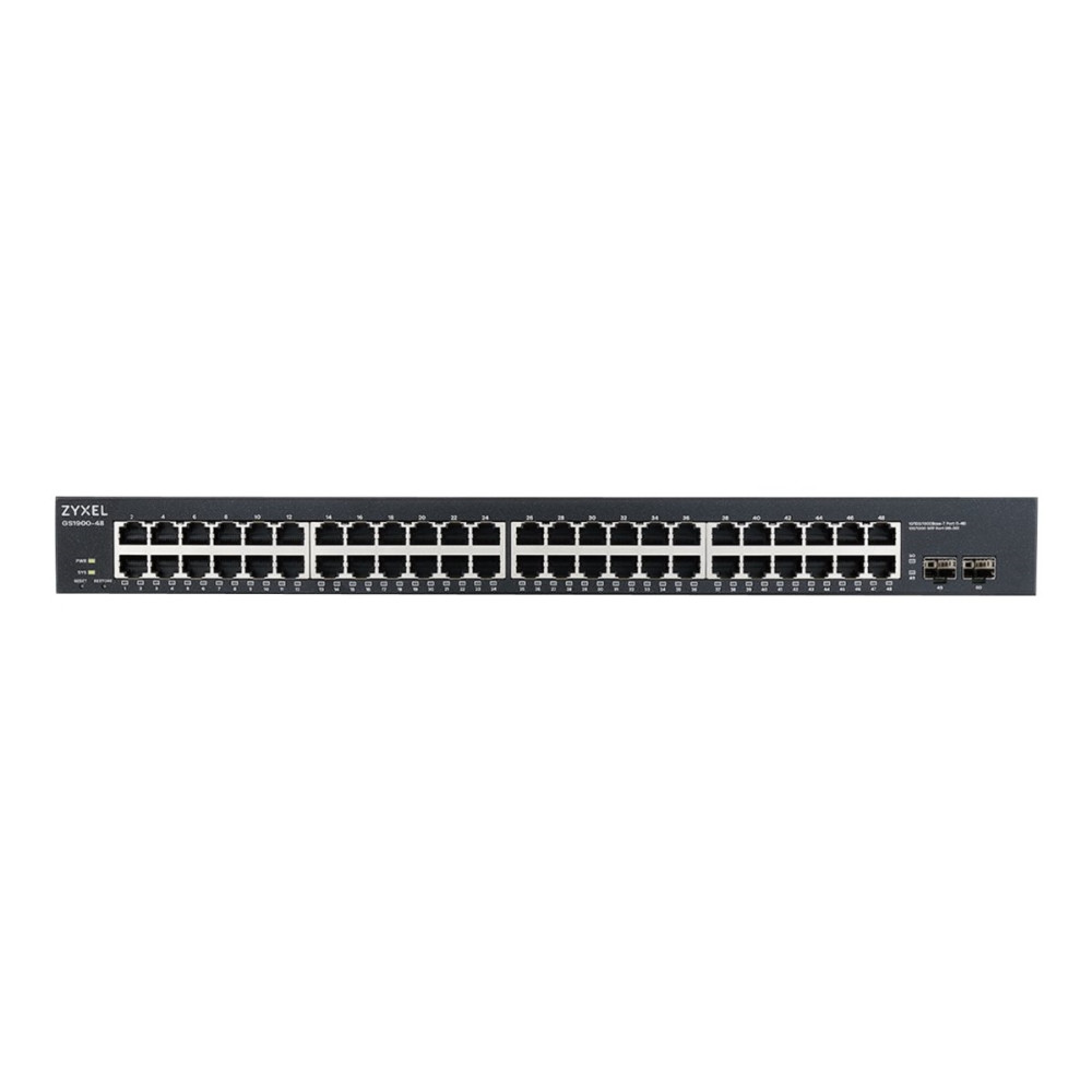 Produktbild för Zyxel GS1900-48 - switch - 48 portar - smart - rackmonterbar