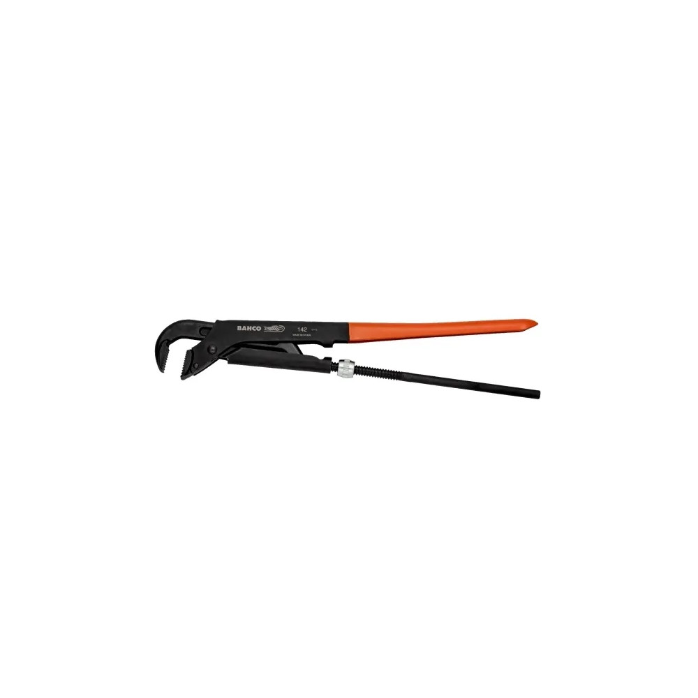 Produktbild för Bahco Swedish Model, Svart, Orange, Rörtång i svensk modell,...