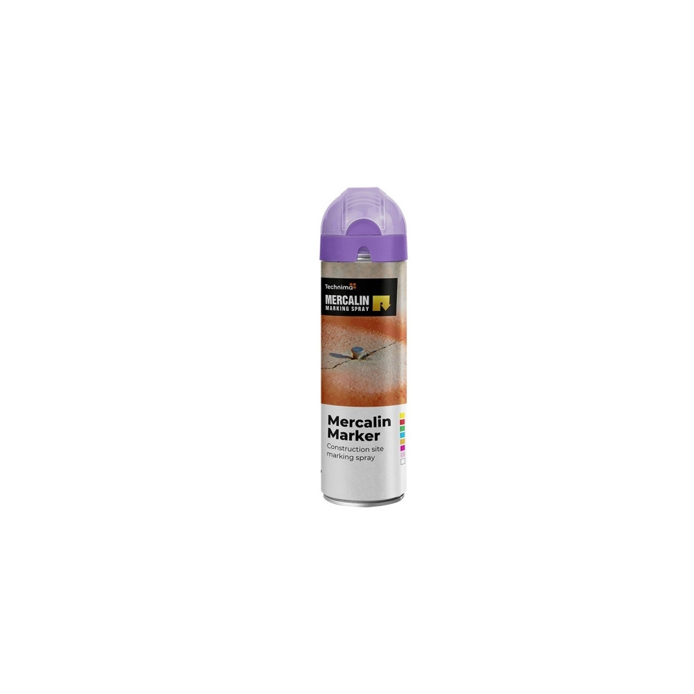 Produktbild för MERCALIN varumärke spray FLUO 500 ml. LILLA