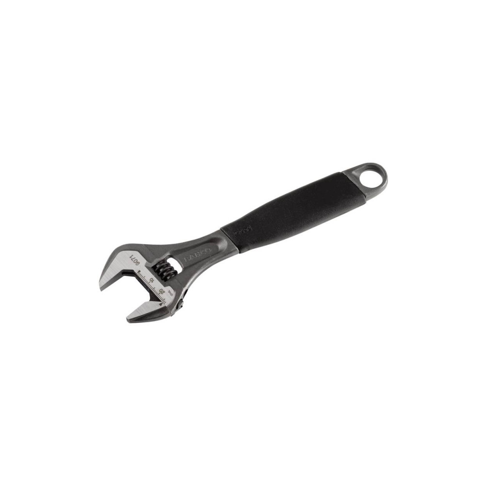 Produktbild för Bahco Skiftnyckel ERGO™, svartoxiderad, 257 mm, Ställbar ski...
