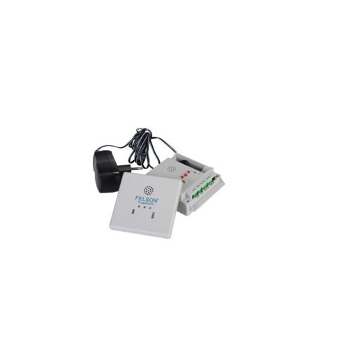 FELSON Felson fuktlarm 5030TI-A – fuktlarm med relä och 230V stickk...