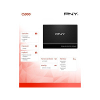 Produktbild för PNY CS900 - SSD - 500 GB - SATA 6Gb/s