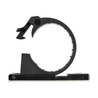 Produktbild för StarTech.com 100 självhäftande kabelhanteringsclips Svart - Nätverk/Ethernet/kontorsbord/datorsladdorganiserare - Självfästande kabel-/ledningshållare - Självhäftande nylonklämma brandklassad enligt UL/94V-2 - kabelklämmor - TAA-kompatibel