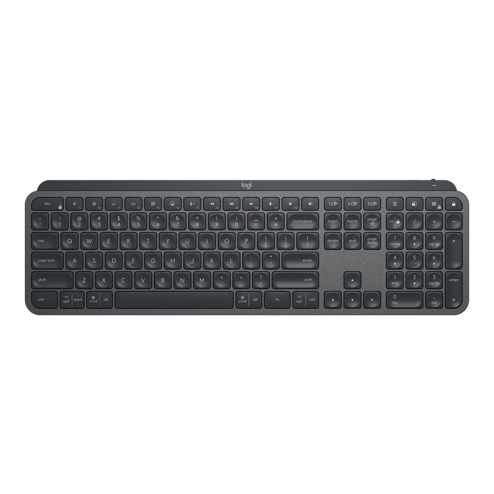 Produktbild för Logitech MX Keys Combo for Business - sats med tangentbord och mus - QWERTY - USA, internationellt - grafit Inmatningsenhet